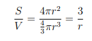 Surface surface-area-to-volume-ratio