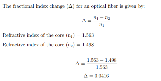 Problem on Numerical Aperture