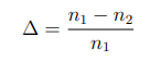 Fractional Index Change